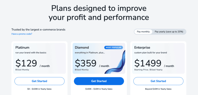 Helium 10 pricing and plans