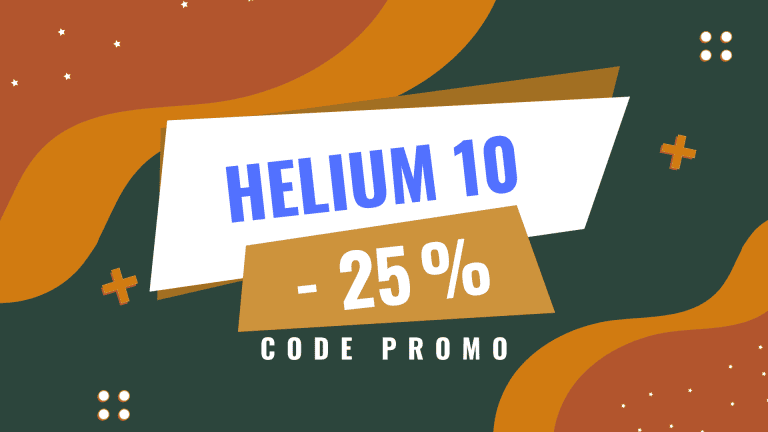 réduction helium 10 + code promo helium 10