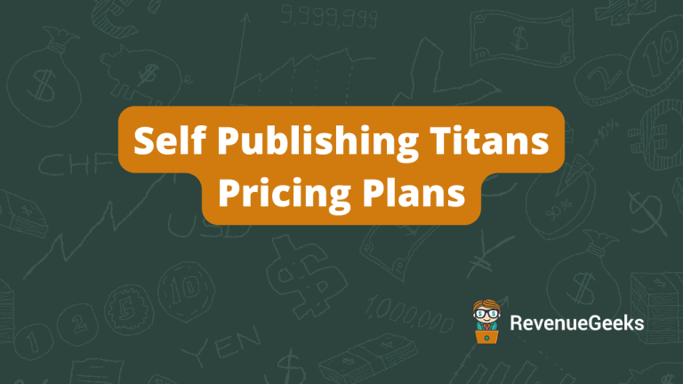 Self Publishing Titans pricing guide