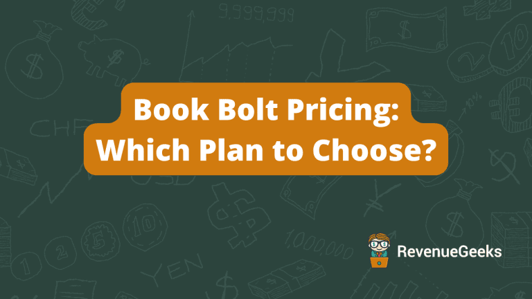 Book Bolt Pricing