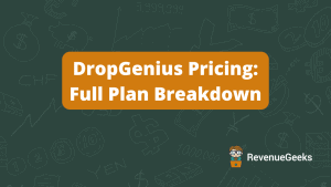 DropGenius Pricing