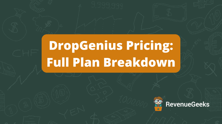 DropGenius Pricing