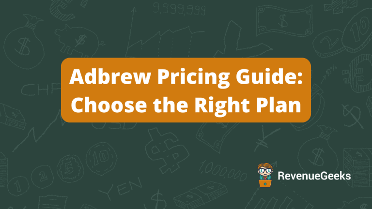 Adbrew pricing plans