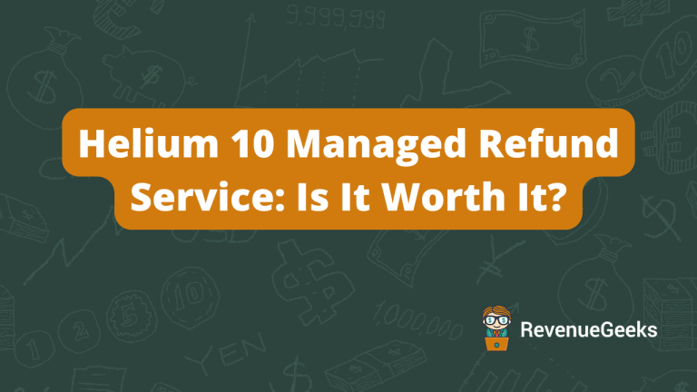 Helium 10 Managed Refund Service