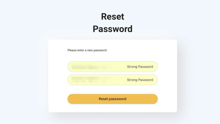 SmartScout resetting password