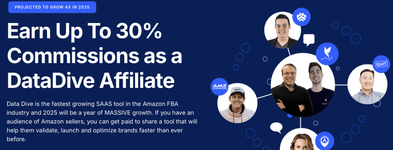 Become a Data Dive affiliate