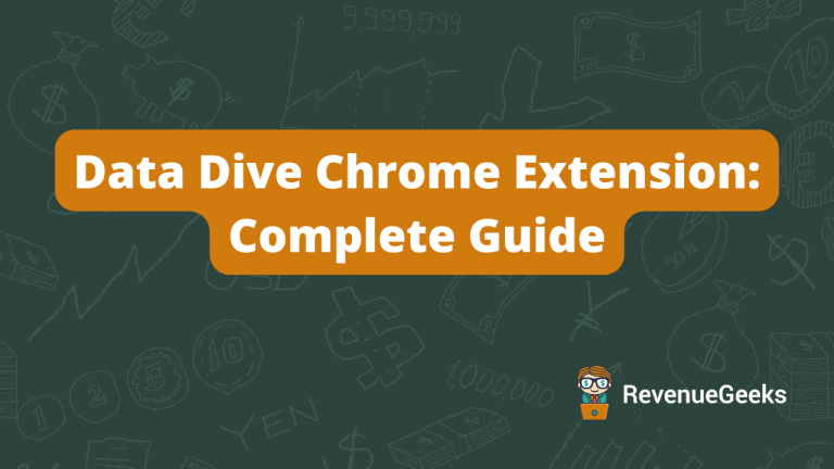 Data Dive Chrome Extension