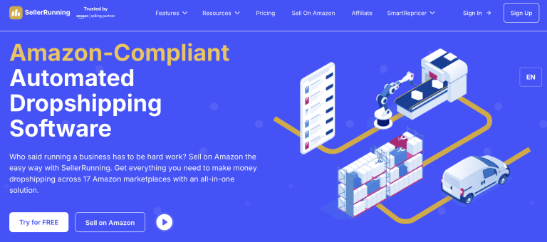 SellerRunning homepage