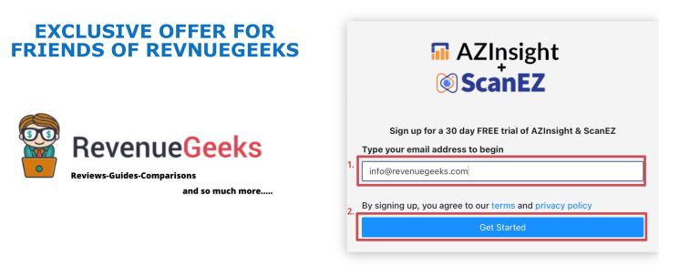 AsinZen sign up page