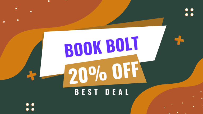 Book Bold Coupon code gives you 20% off