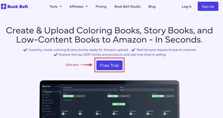 Book Bolt official website