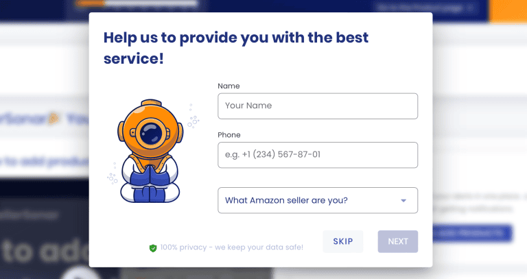 Adding contact information to your SellerSonar account